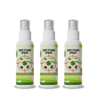 3 x 50 ml Natural Pesticide for Plants Home garden with Nutrients Plant Protection spray All in one & Growth Booster for Home Garden Pack of 3