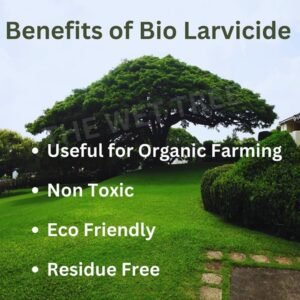 Bio Larvicide (Bacillus Thuringiensis Var Kurstaki) Liquid Bio Pesticide Insecticide for Plants 250ml