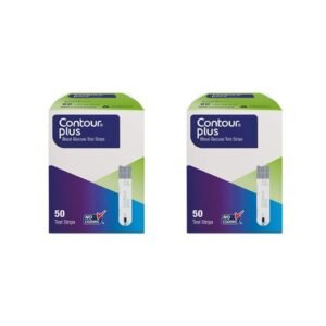 Contour Plus Strips 50 Count (Multicolor) - Pack of 2
