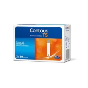 Contour TS Test Strips, 50 Count (Pack of 2, Multicolor)