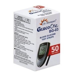 Dr. Morepen Gluco-One BG-03 Blood Glucose 50 Test Strips Only