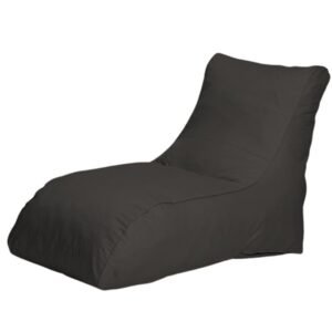 Jumbo Luxury Bean Bag Lounger for Home, Office, Bedroom Lounge Seating Color Black