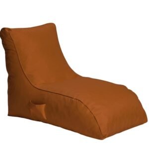 Jumbo Luxury Bean Bag Lounger for Home, Office, Bedroom Lounge Seating Color Tan