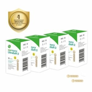 OneTouch UltraSoft 2 Lancets 4 Pack of 25 Lancets For OneTouch UltraSoft & UltraSoft 2 Lancing Device