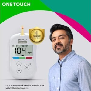 OneTouch Verio Test Strips Pack of 100 Blood Sugar Testing Strips for Verio Flex Glucometer