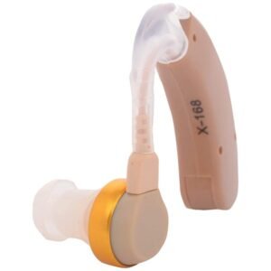 Axon Hearing Aid X-168 Bte Hearing Aid Ear Machine Behind The Ear Sound Amplifier - Beige