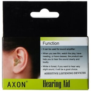 Axon K 80 Hearing Aid and Voice Amplifier (Beige)
