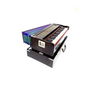 Folding Harmonium Super Sound 3.5 Octave 42 Keys With Free Cover Padded & Coupler K.M