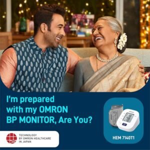 Omron HEM 7140T1 Bluetooth Arm Blood Pressure Monitor Japanese Technology,Cuff Wrapping Guide