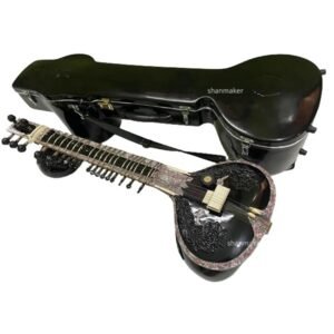 Super Ultra professional concert Sitar, double tumba, Ravi Shankar style, unique art wox with Hrad case, best for your professional musicians