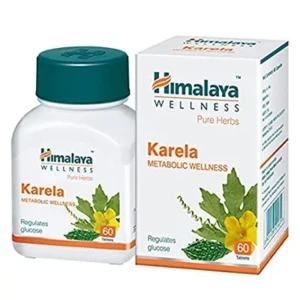 1x60tab Himalaya Herbal karela Tablets Regulates glucose 60tab Long Expiry
