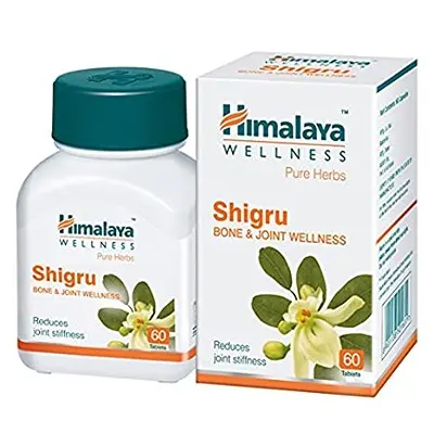 1x60tab Himalaya Herbal Shigru Tablets Reduces joint stiffness 60tab Long Expiry