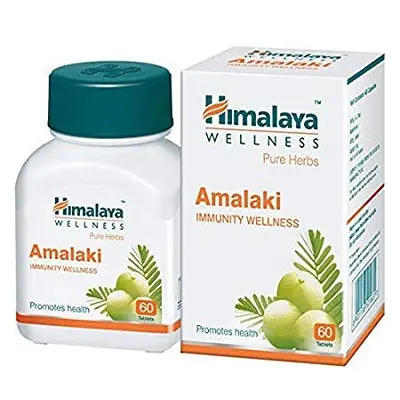 3 x Himalaya Herbal Amalaki 60 Tablets Phyllanthus Emblica Extract Immunity Wellness