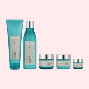 Amway Artistry Renewing Solution Bundle for Dry Skin Combo Pack of 5