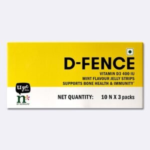 Amway D-Fence Vitamin D3 400 IU Jelly Strips (Pack of 2)