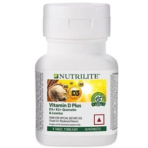 Nutrilite Vitamin D Plus Daily Supplement 60 Tablets