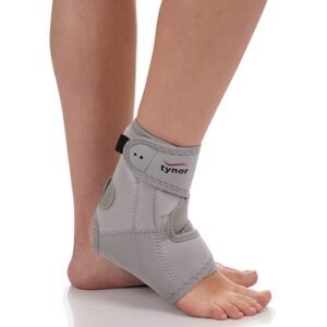 Tynor Ankle Support (Neo), Grey, Universal Size 1pcs