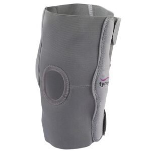 Tynor Elastic Knee Support, Grey, Medium, 1 pc