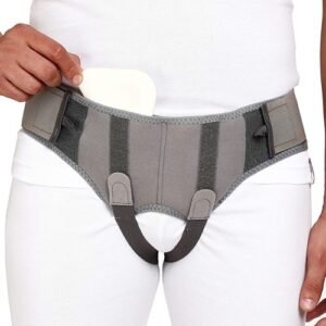 Tynor Hernia Belt, Grey, Small, 1pc Grey Colour