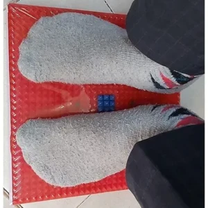 Acupressure Mat for Foot Pain Acupressure Mats Pointed Board Plate Pyramid Acupressure Pad for Foot Magnetic Energy Booster, Manual, Multi Color