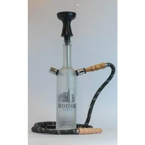 Belvedere 1000 Grams Iron Hookah Shisha Pot Clear Hookah1