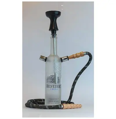 Belvedere 1000 Grams Iron Hookah Shisha Pot Clear Hookah1