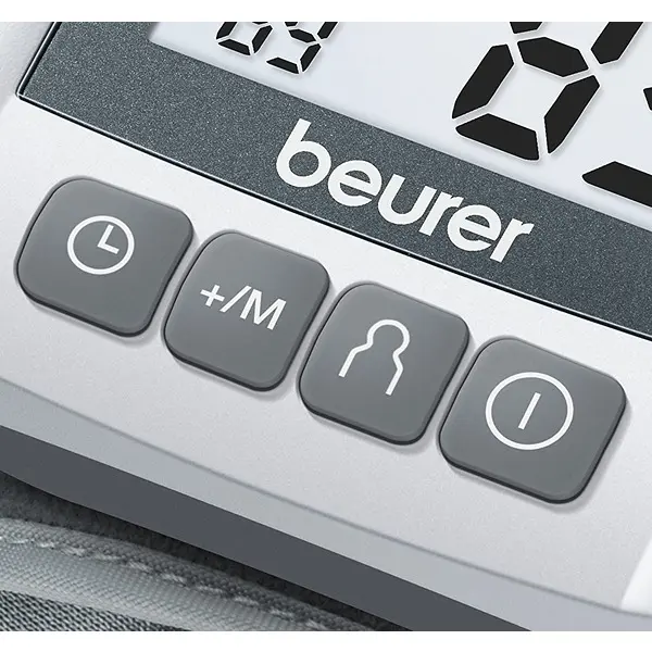 Beurer BC 30 Fully automatic blood pressure Monitor Machine Cuff size 13.5-19.52 povtaka