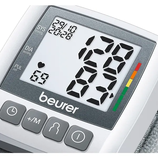 Beurer BC 30 Fully automatic blood pressure Monitor Machine Cuff size 13.5-19.56 povtaka