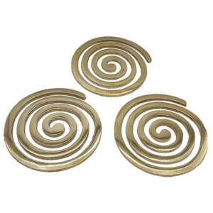 Brass Helix Vastu Remedies for North-West Kitchen, Main Door1 PovTaka