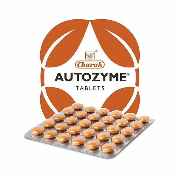 Charak Pharma The Digestive Aid Autozyme Tablet - 30 Tablets