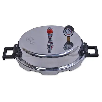 Commercial Industrial Restaurant 108 LTR Aluminium Outer Lid Pressure Cooker2