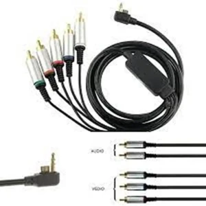 Component HDTV Cable Lead AV TV Cord For Sony PSP 1000/2000/3000 6ft