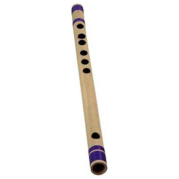 Concert C Scale 43 Cm 6 Holes Finest Indian Bansuri, Bamboo Fipple Flute1