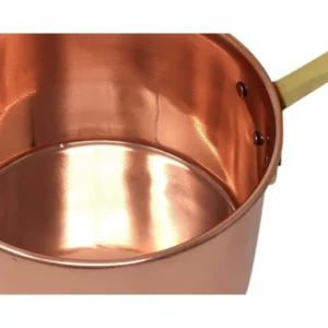 Copper Saucepan with Handle, 1450ml (Copper)