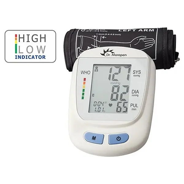 Dr. Morepen BP One BP09 Fully Automatic Blood Pressure Monitor (White )1 PovTaka