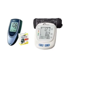 Dr. Morepen Combo BG03 Glucose with 50 Strips and Bp09 Monitor Check PovTaka