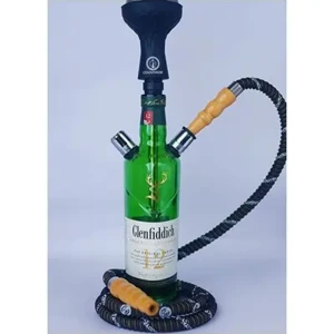 Glenfiddich 12 Years 700 Gram Ron Hookah Shisha Pot (Dark Green) 13 inch Glass Hookah1