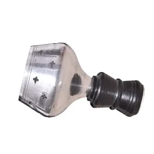 Haryanvi Desi Brass Silver Hookah Chillim