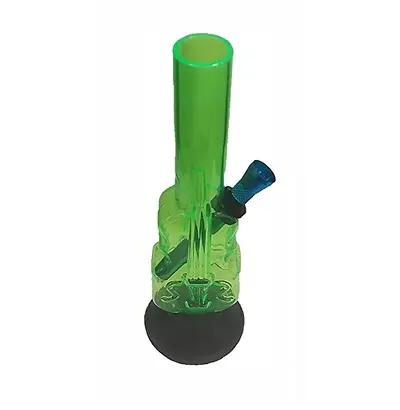Highly Durable New Guitar Design Glass Bong Smoking Hookah Bongs (Green)1