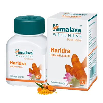 Himalaya Herbal Haridra Tablets 60tab Versatile cell health promoter