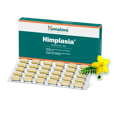 Himalaya Herbal Himplasia 60 tab Contains Herbs that helps manage BPH