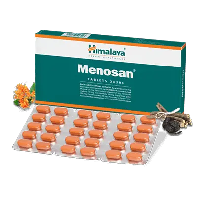 Himalaya Herbal Menosan 60 TABLETS Helps alleviate climacteric (menopausal) symptoms