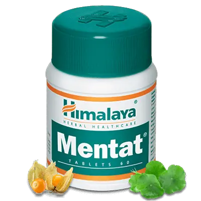 Himalaya Herbal Mentat 60tablets Improves concentration and helps treat insomnia