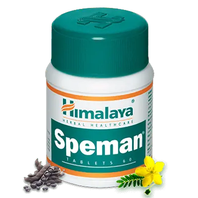 Himalaya Herbal Speman 60 TABLETS that help treat impotence