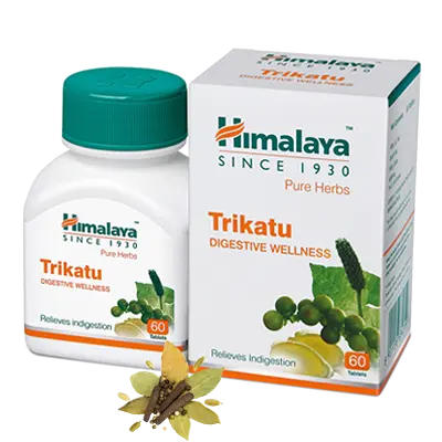 Himalaya Herbal Trikatu TABLET 60tab Calms the digestive system & relieves abdominal bloating