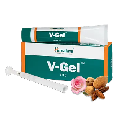 Himalaya Herbal V-Gel GEL vgel cream 30g Helps soothe inflammation and relieves itching