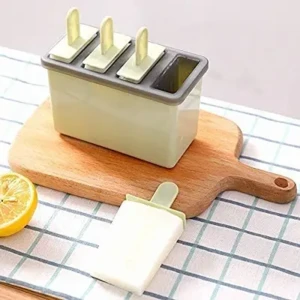 Ice Cream Mould, Ice Lolly Popsicle Mold Home Handmade Ice Cream Pop Frozen Useful Kitchen Ice Cream Tool Popsicle Maker Lolly Mold Tray1