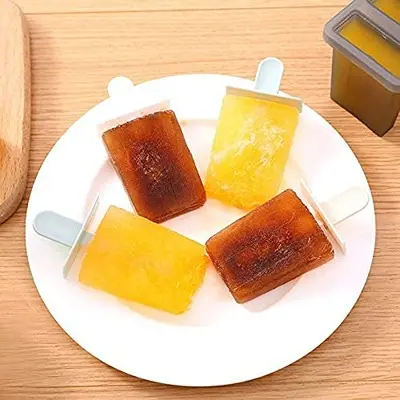Ice Cream Mould, Ice Lolly Popsicle Mold Home Handmade Ice Cream Pop Frozen Useful Kitchen Ice Cream Tool Popsicle Maker Lolly Mold Tray6