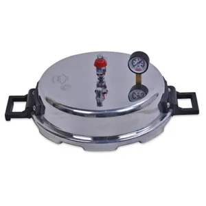 Large Size Commercial Hard Anodized Aluminium Big Boy Pressure Cooker with Outer Lid – 35 litres