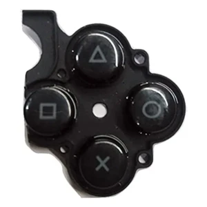 PSP 3000 2000 slim Circle Button PSP E1000 X,Triangle,Box ,Circle Button with RUBBER Replacement Part Genuine